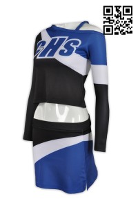 CH135 Design of single cheerleaders clothing manufacturing color matching cheerleading take online orders cheerleading uniform female money cheerleading garment factories